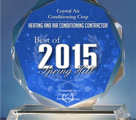 Crystal Air Conditioning Corp - Spring Hill, FL