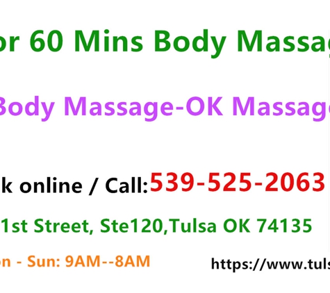 Tulsa Body Massage-OK Massage - Tulsa, OK