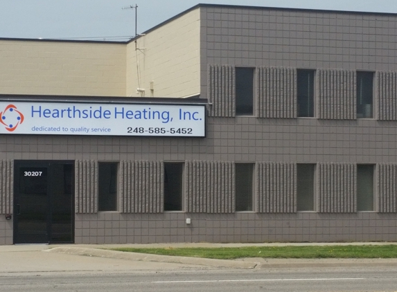 Hearthside Heating Inc - Madison Heights, MI. Visit our new showroom!