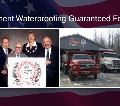 Tom's Basement Waterproofing - Chesterfield, MI