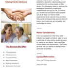 Helping Hands Adult Care