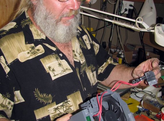 Mark Electronics - Joshua, TX. Mark Installing a Sony Cooling Fan Assembly