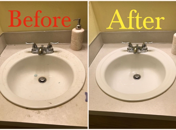 Divine House Cleaning - Salem, OR. Bathroom Sink