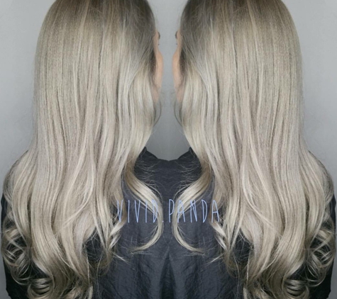 Salon Vivid - Webster, TX. Beautiful silver by Stephanie