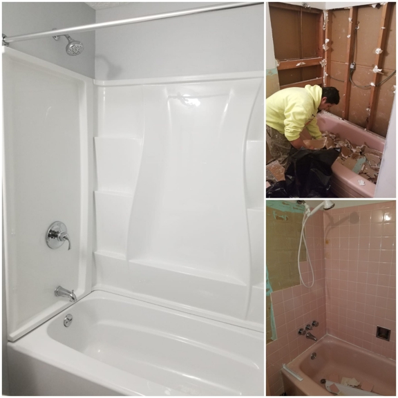 Jose's painting and Handyman services - Cincinnati, OH. Bathroom Remodeling