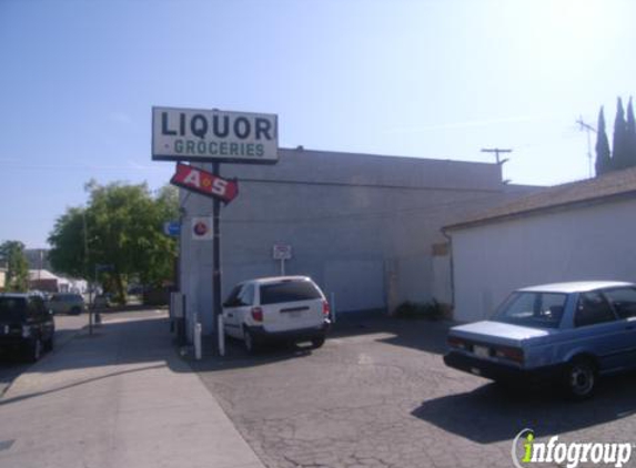 A & S Liquor Store - North Hollywood, CA