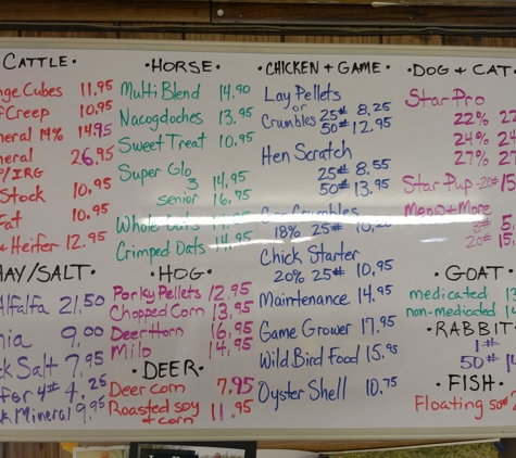 Big Thicket Feed - Sour Lake, TX. Lonestar Feed : Prices