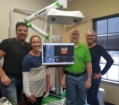 Cigno Family Dental - Milwaukee, WI. X Guide Dynamic 3D Navigation system for accurate dental implant procedures at Milwaukee dentist Cigno Family Dental