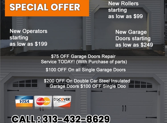Suburban Garage Repairman - Dearborn, MI