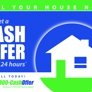 1-800 Cash Offer - We Buy Houses. Cash Offer Postcard
