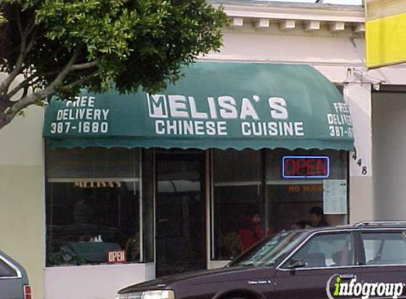 Melisa's Chinese Cuisine - San Francisco, CA