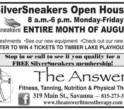 The Answer Fitness & Physical Therapy - Savanna, IL