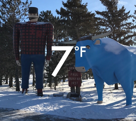 Paul Bunyan and Babe the Blue Ox - Bemidji, MN