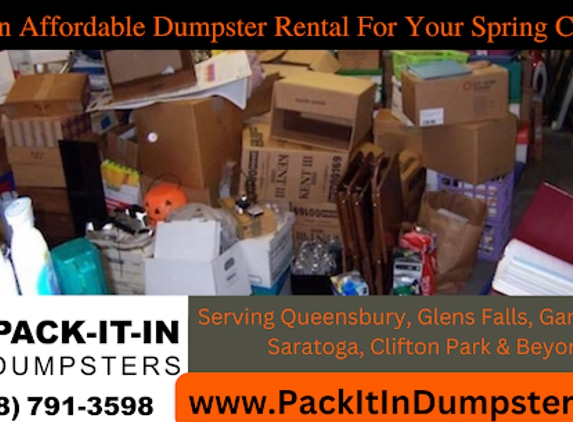 Pack-It-In Dumpsters Inc - Fort Ann, NY