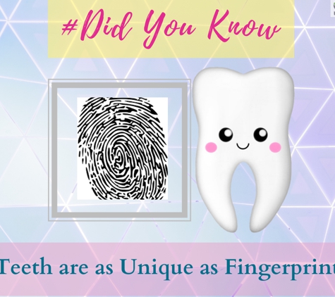 Standard Dental LLC - Potomac, MD. #dentalfacts #fingerprints #uniqueasfingerprint #teethasunquieasfingerprint #dentalcareinpotomacmd #dentistsinpotomacmd #potomacdentists 