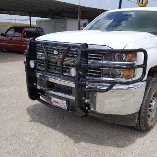 Alamo City's Uresti Camper Sales & Truck Specialties - Von Ormy, TX. Gage Grill Guard with ACI Lights