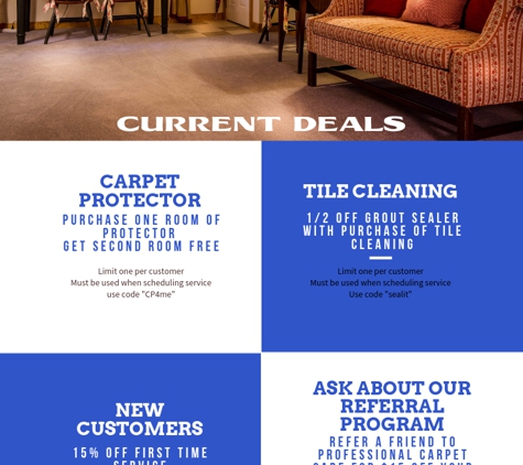 Professional Carpet Care & Cleaners - Dover, NH