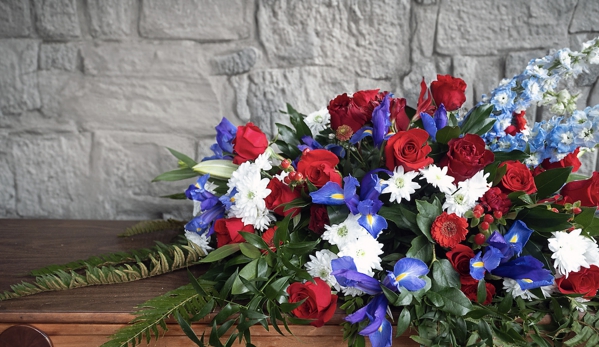 In Bloom Flowers - Blaine, WA. Funeral Casket Spray