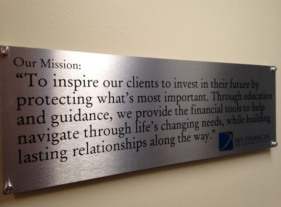 Sky Financial & Insurance Services - Roseville, CA. Mission Statement