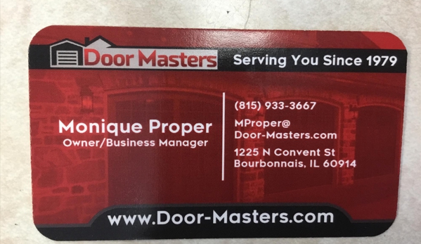 Door-Masters, Inc. - Bourbonnais, IL