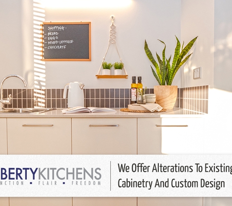 Liberty Kitchens - Shepparton, VIC. We Offer Alterations To Existing Cabinetry And Custom Design
