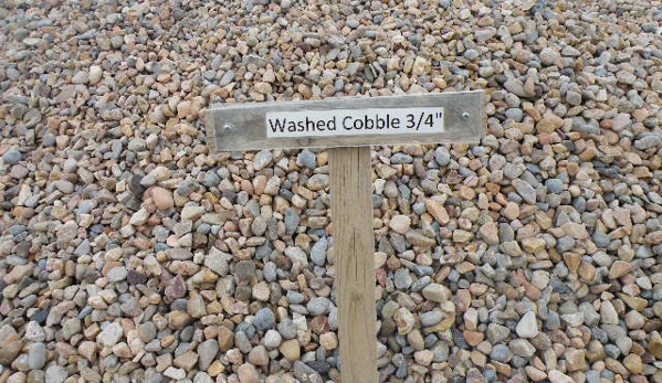 Arrow Rock & Stone - West Jordan, UT. Washed Cobble .75"