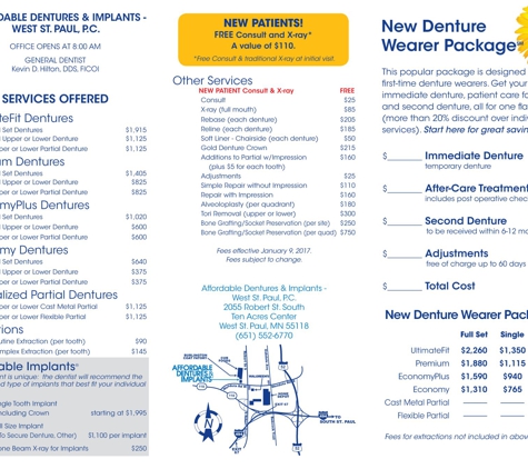 Affordable Dentures & Implants - West St Paul, MN