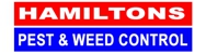Hamiltons' Pest & Weed Control Logo