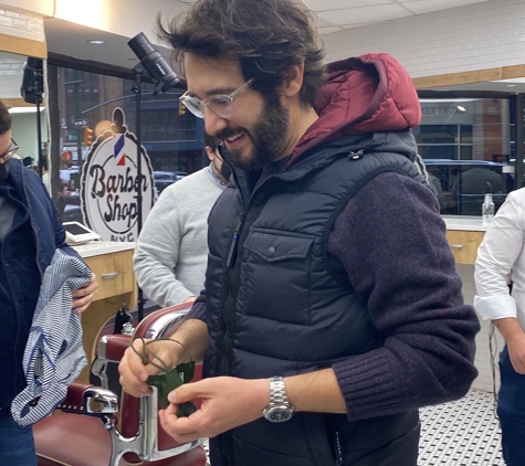 Barber Shop NYC - New York, NY. Josh Groban from Sweeney Todd Broadway Musical 