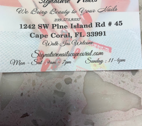 Signature nails - Cape Coral, FL