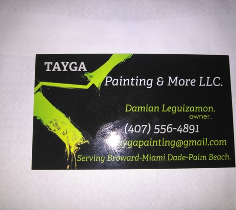 Tayga Painting & More LLC - Margate, FL