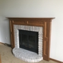 Scott Patrick Painting Inc - Grand Rapids, MI. What we did was add a new color to the living room walls and we made a glaze tinted the wall color, and did a wash over the brick.