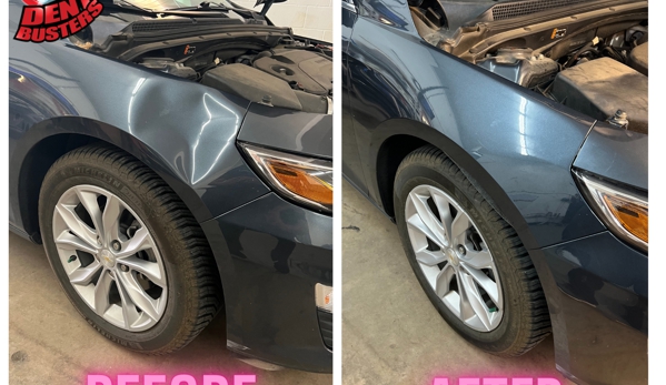 Dent Busters Auto Hail Repair - Colorado Springs, CO. Before and after of a flawless repair