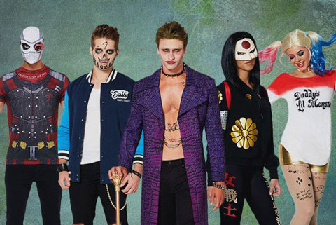 Suicide Squad costumes from Spirit Halloween store