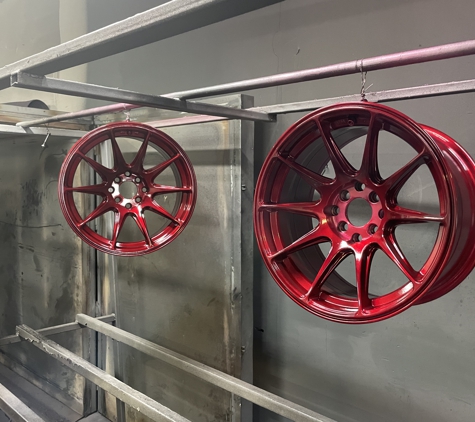 j&d aluminum welding - Houston, TX. Wheels back to life!