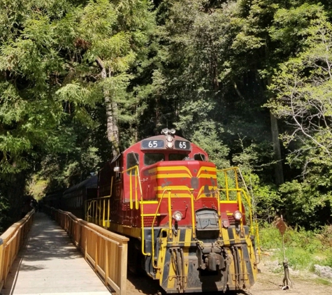 The Skunk Train - Fort Bragg, CA