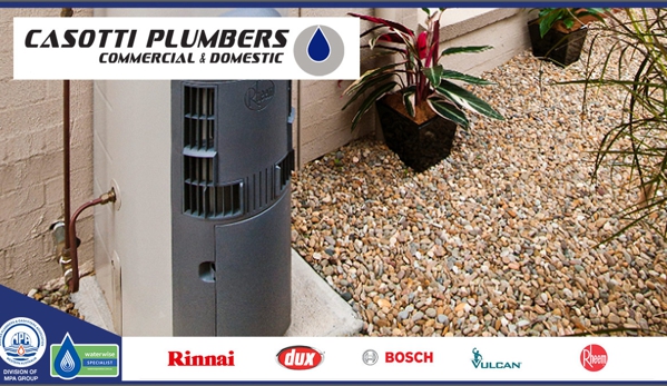 Casotti Plumbers Commercial & Domestic. Hot Water System Replacements