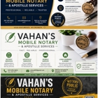 Vahan’s Mobile Notary And Apostille Services