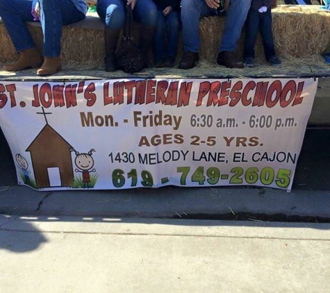 St Johns Evangelical Lutheran Preschool - El Cajon, CA