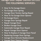 Garage Door Repair Denton