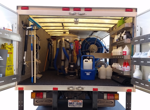 Cleanville Carpets - Salt Lake City, UT. You will not find a cleaner truck!