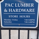 PAC Lumber & Hardware - Building Materials