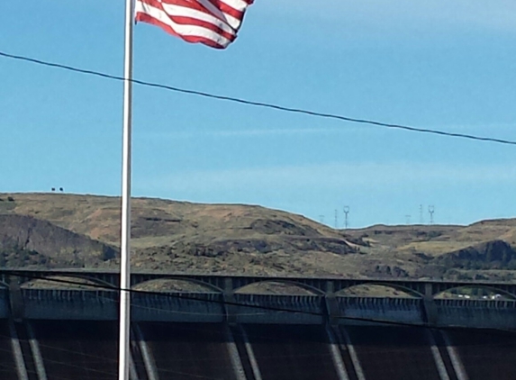 Coulee House Inn & Suites - Coulee Dam, WA. View from coulee house motel