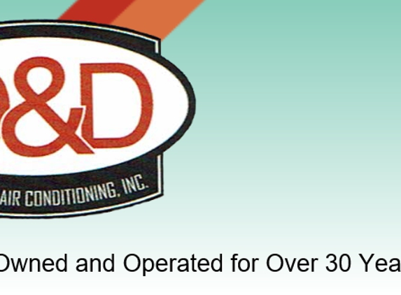 D  & D Heating & Air Conditioning Inc