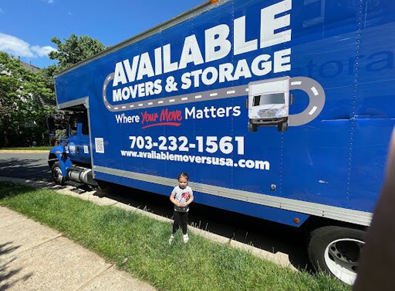 Available Movers & Storage - Sterling, VA