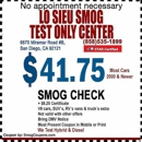Lo Sieu Smog Test Only Center - Automobile Inspection Stations & Services