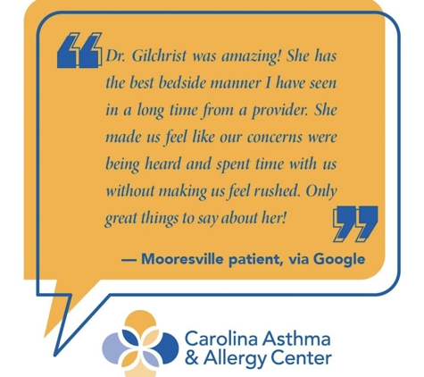 Carolina Asthma & Allergy Center - Mooresville - Mooresville, NC