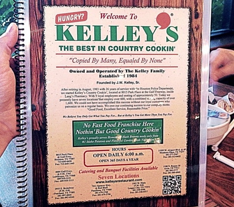 Kelley's Country Cookin' - Meadows Place, TX