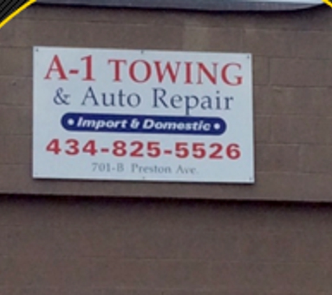 A-1 Towing & Auto Repair - Charlottesvle, VA