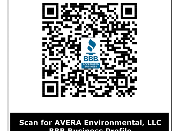 AVERA Environmental, LLC. - Woodbridge, VA. Scan this QR code to access our BBB profile. Follow us to delve into our offerings, discover valuable insights, and receive timely updates.